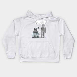 Dalek Adams Mashup (Boxbot Marvin) Kids Hoodie